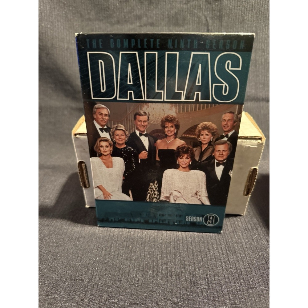 Dallas The Complete Ninth Season DVD 4-Disc Set Larry Hagman Drama TV Show